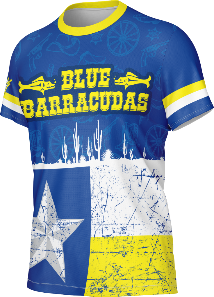 Blue Barracudas Jersey