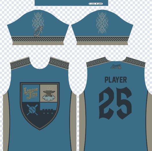 StormForged Sluggers Official Away Jersey