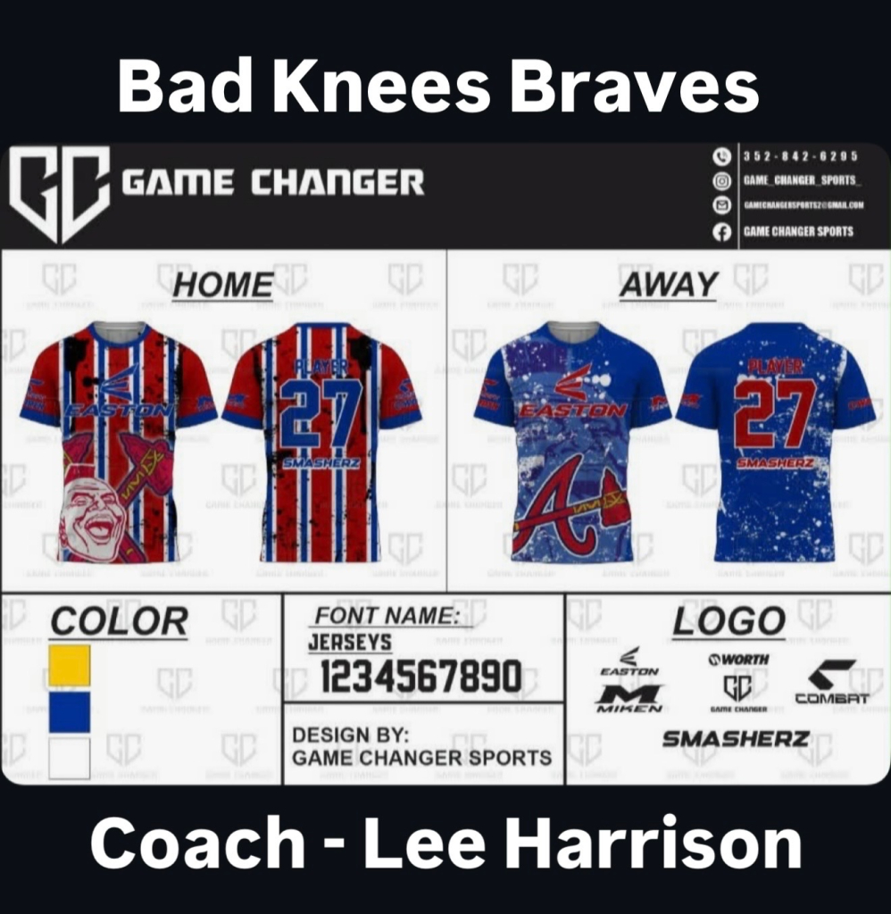 Bad Knees Braves Jersey
